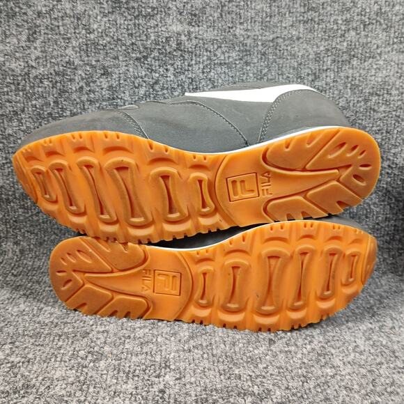 Fila Sneakers Women 5.5 Gray Classic 18 Faux Leather Athletic Walking Running - Picture 9 of 9